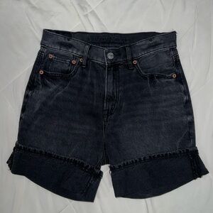 American Eagle Outfitters Women's Dark Denim Shorts